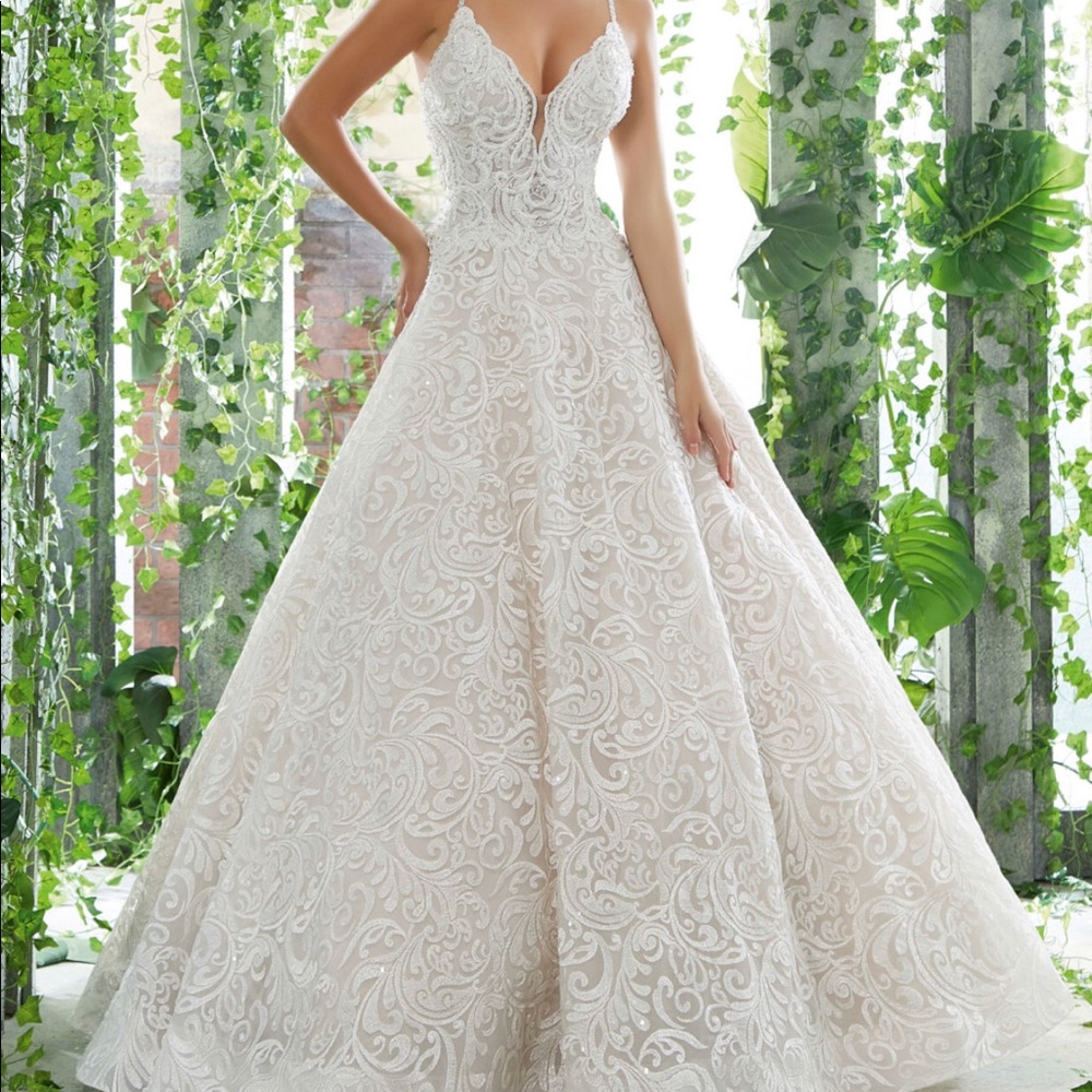 ❣️Mori Lee AF Couture Paisley 1725 Wedding Gown❣️